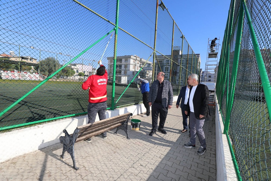 Menderes'te Sahalar Yenileniyor