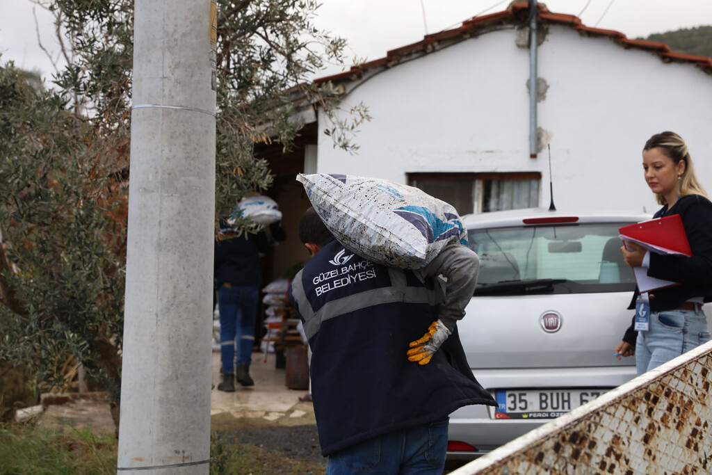 Güzelbahçe Belediyesi’nden Kara-Kış Desteği