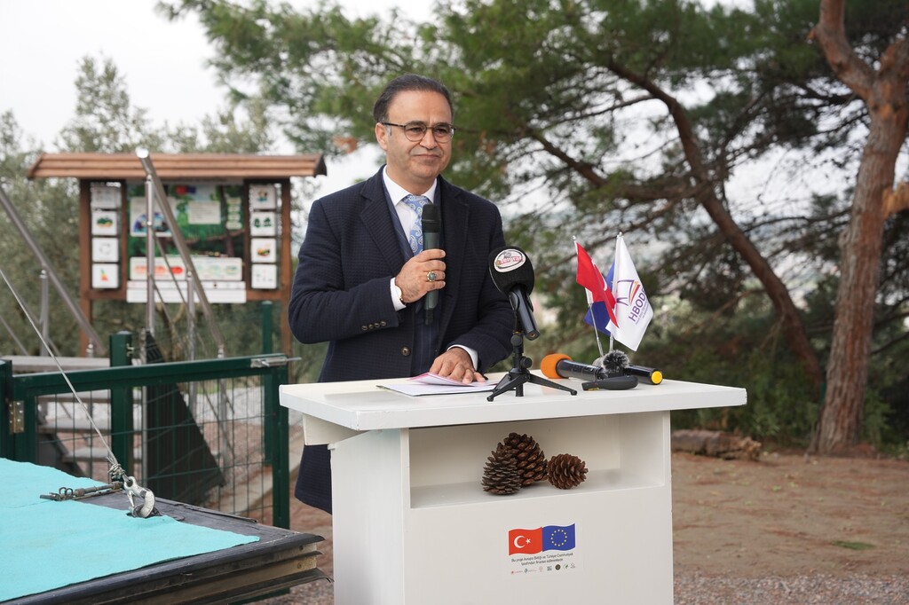 "Geleceğimizi İklim Değişikliğine Uyumluyoruz" Projesi Kapsamında Ekoloji Eğitim Merkezi Açıldı.