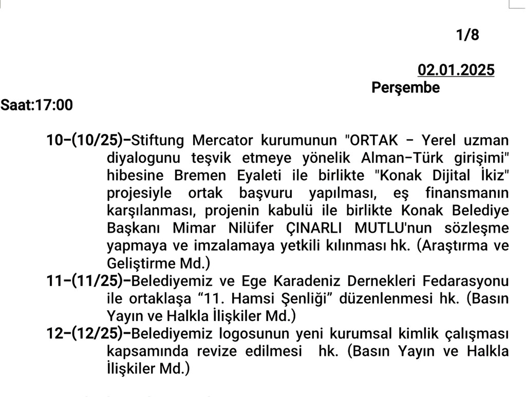 AK Parti Konak İlçe başkanı Mehmet Sait Başdaş, Konak Belediye Başkanı Nilüfer ÇınarlıMutlu'yu hukuk tanımamazlıkla suçladı.