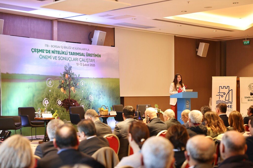 Çeşme’de Nitelikli Tarımsal Üretimin Önemi ve Sonuçları Çalıştayı başladı