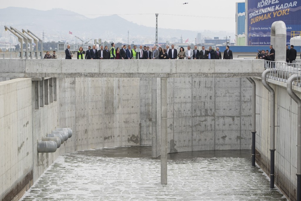 Çiğli Atıksu Arıtma Tesisi’nin 4. fazı açıldı