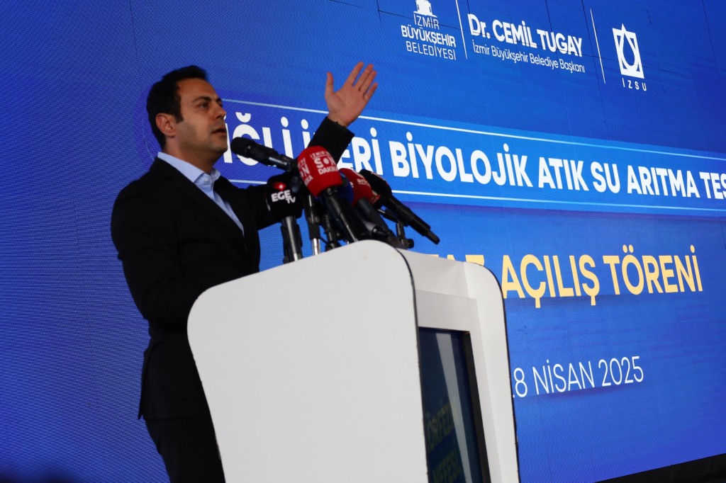 Çiğli Atıksu Arıtma Tesisi’nin 4. fazı açıldı