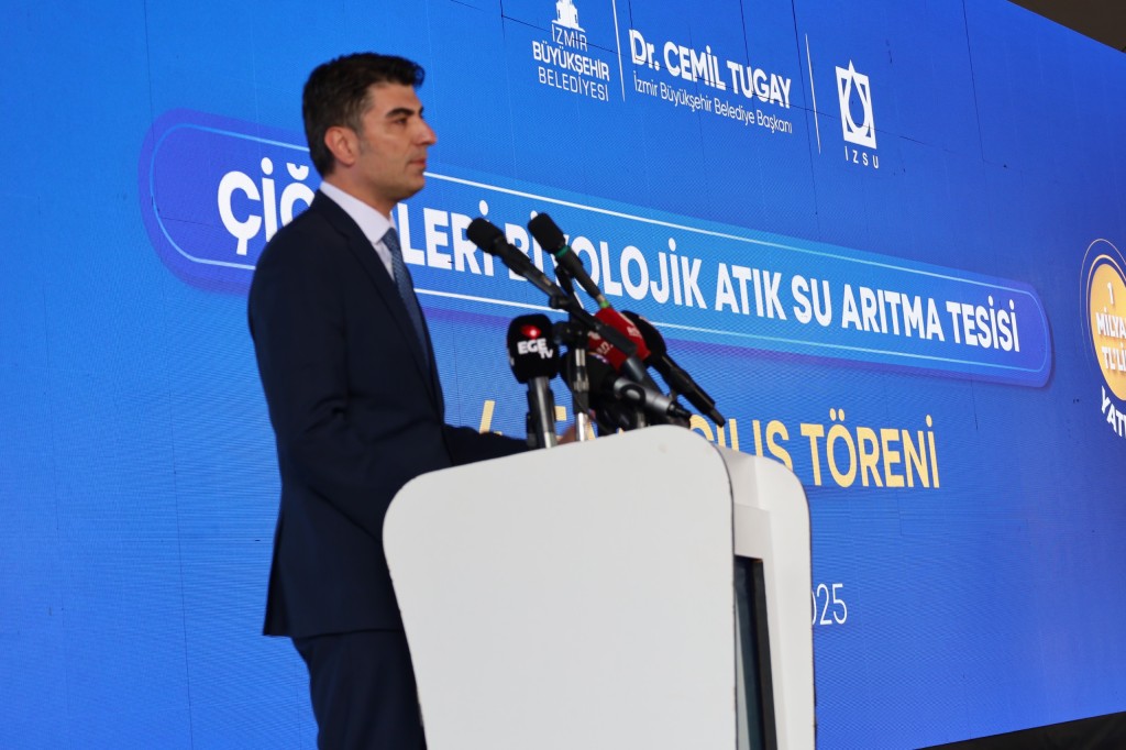 Çiğli Atıksu Arıtma Tesisi’nin 4. fazı açıldı