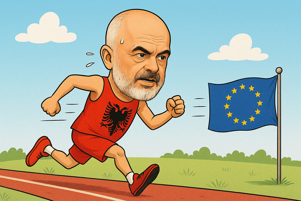 Arnavutluk AB'ye koşuyor