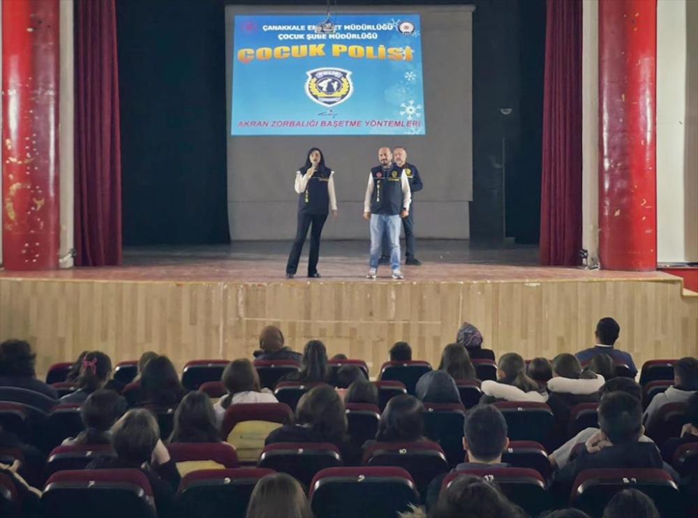 Gelibolu'da Akran Zorbalığı'na karşı eğitim