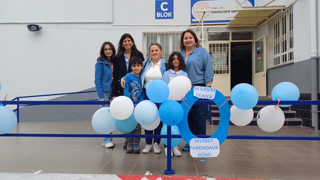 Güzeltepe İlk ve Orta Okulunda Diyabet Farkındalık Günü