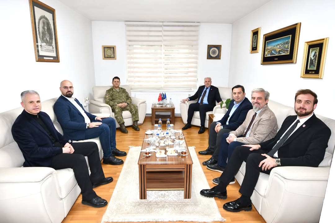 Kosova Demokratik Türk Partisi'nden Taziye Ziyareti