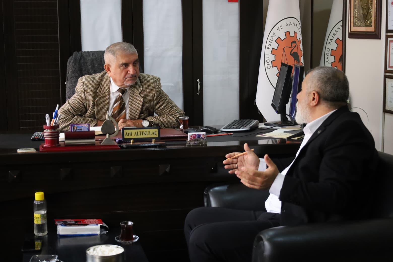 MHP Heyetinden Başkan Altıkulaç'a ziyaret