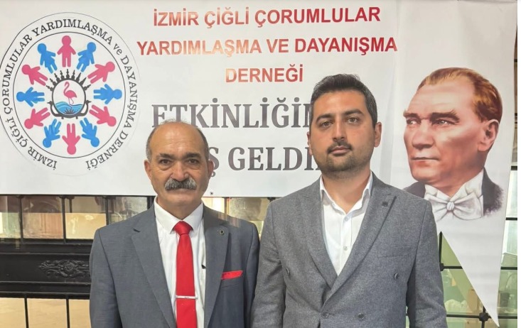 Çiğli Çorumlular Derneği Başkanı Veli Salğın'dan birlik mesajı