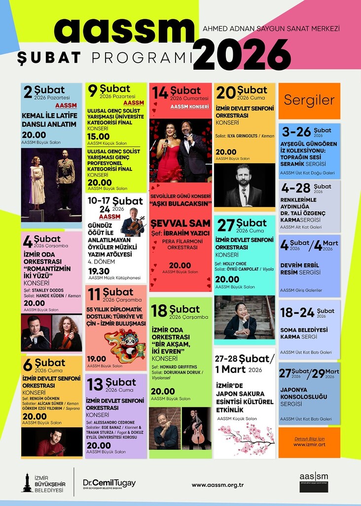 Yılın en kısa ayı, sanatla uzayacak