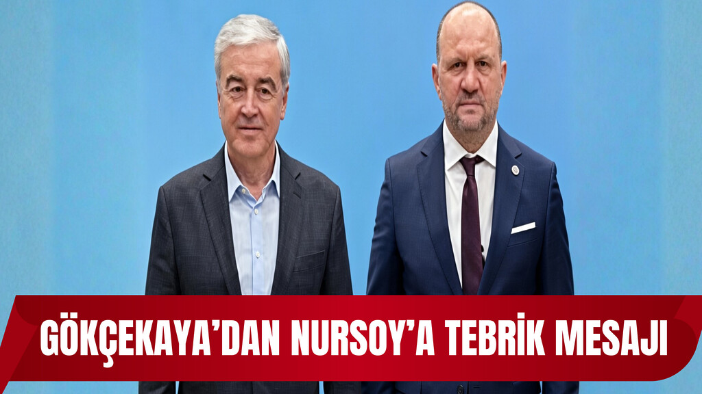 Murat Gökçekaya, Abdurrahim Nursoy'u tebrik etti