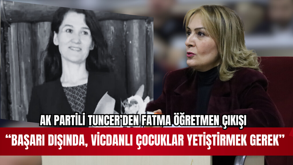 AK Partili Yeşim Tuncer'den Çiğli Meclisi'nde Fatma Nur Çelik Çıkışı
