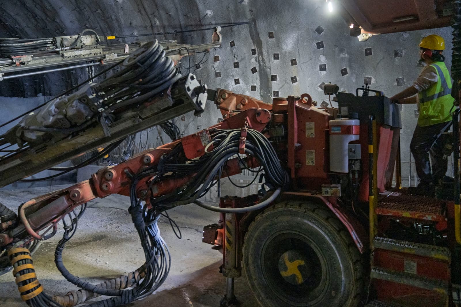 Onat Tüneli’nde çalışmalar sürüyor