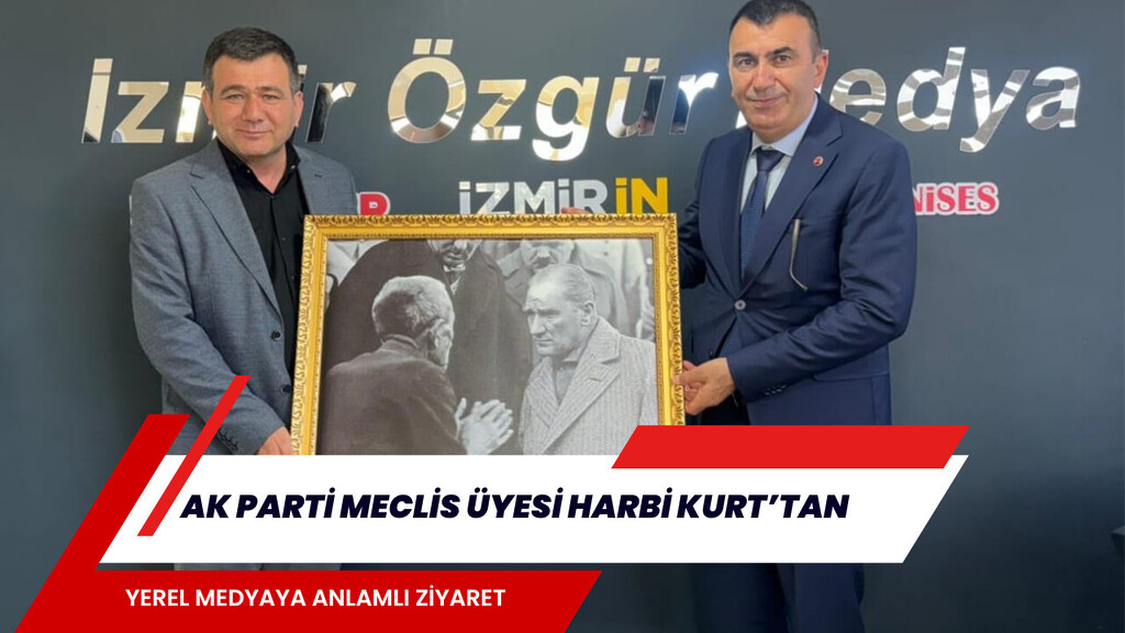 AK Partili Harbi Kurt’tan Yerel Medyaya Önemli Ziyaret
