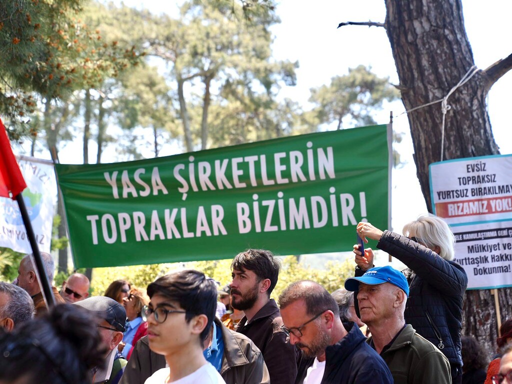 Başkan Yetişkin Akbelen’de: “Toprağımızı savunmaya devam edeceğiz”