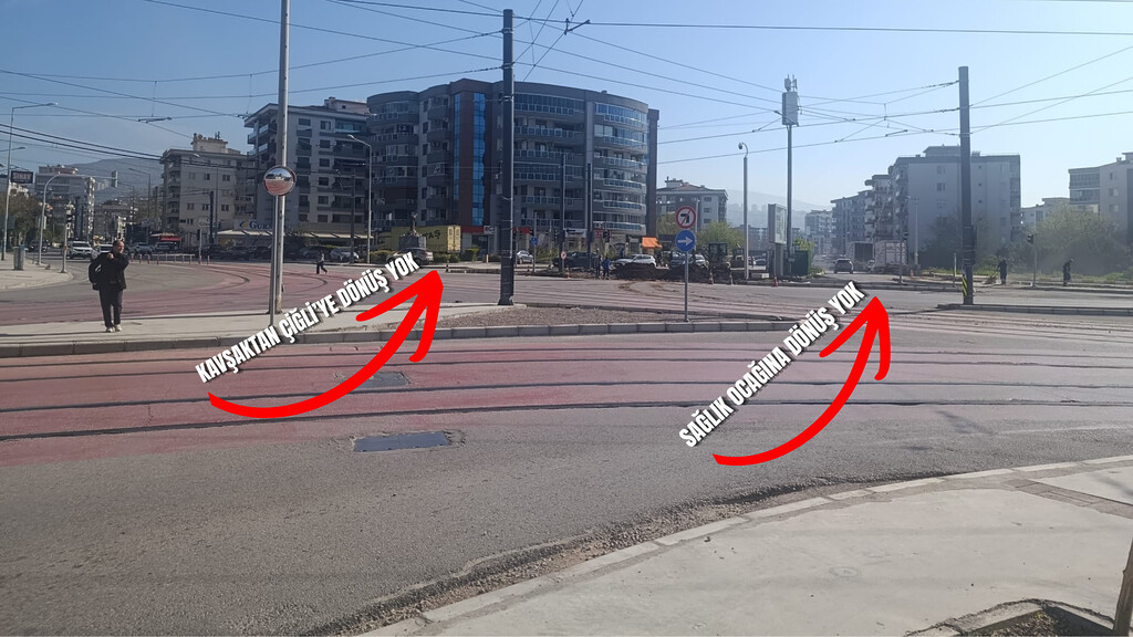 Çiğli Ataşehir Kavşağı'nda Düzenleme Krizi