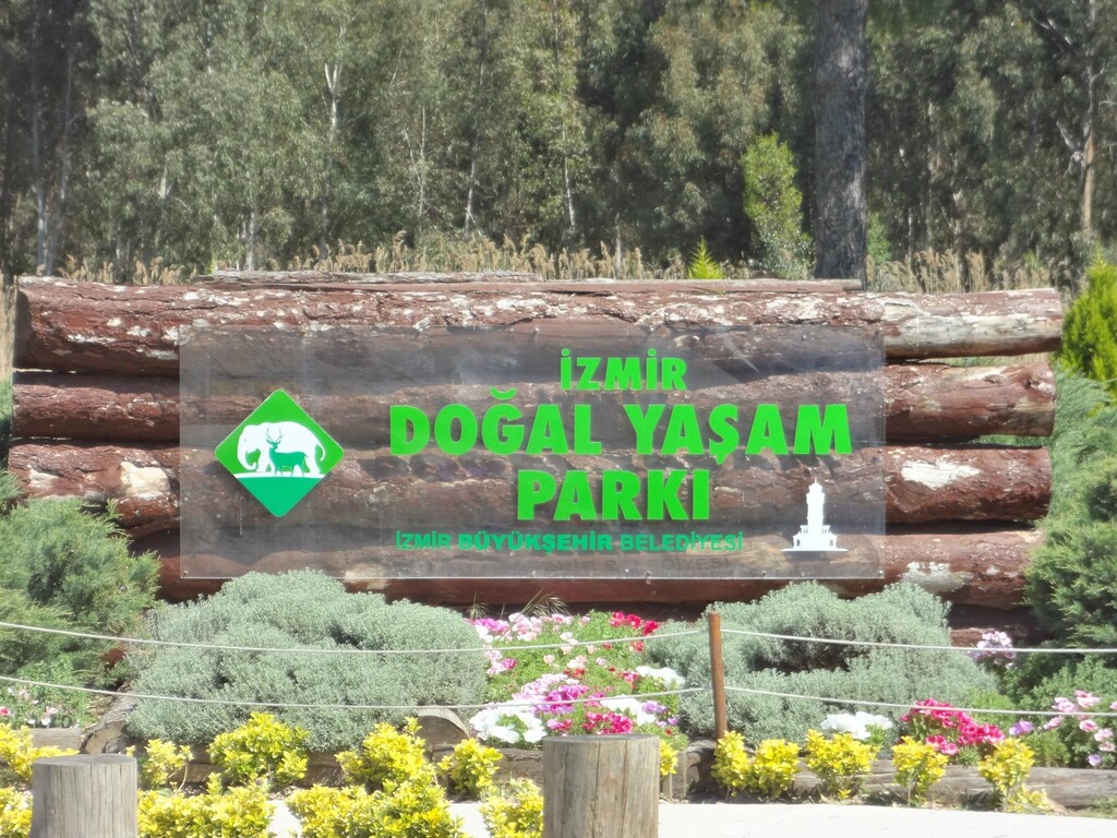 İzmir Doğal Yaşam Parkı Tabela Giriş Sasalı Çiğli - İzmir Büyükşehir Belediyesi
