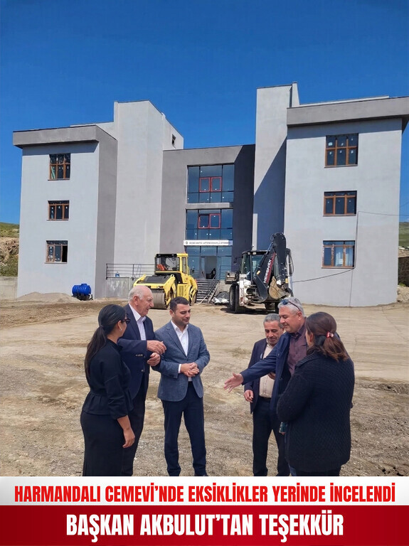 Çiğli Harmandalı Cemevi'ndeki eksiklikler gideriliyor.