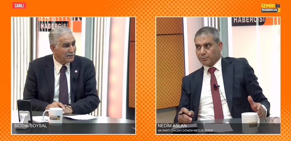 Nedim Aslan ve Sıddık Soysal İzmir'in Habercisi Gündem Özel programında Çiğli Köyiçi imar planını konuşuyor.