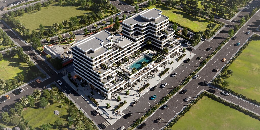 Rizmir Cadde Çiğli'nin Küçük Çiğli mahallesinde, bölgeye prestij katacak bir proje.