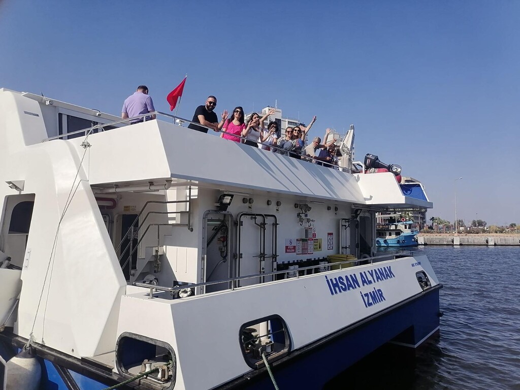 Bayramda rota denize