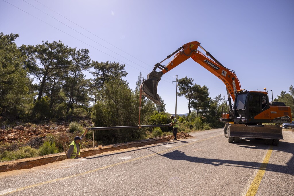 Urla’ya 40 kilometrelik içme suyu hattı
