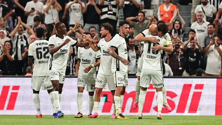 Beşiktaş Avrupa Yolculuğuna Galibiyetle Başladı: Midtjylland’ı 1-0 Devirdi