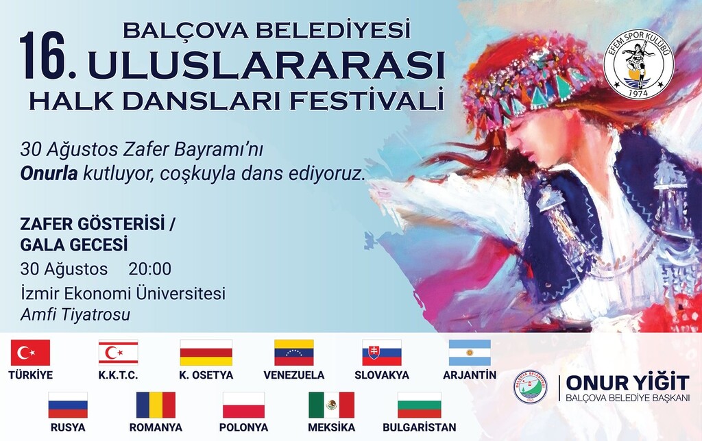 BALÇOVA’DA ZAFER COŞKUSU DÜNYAYI BULUŞTURACAK