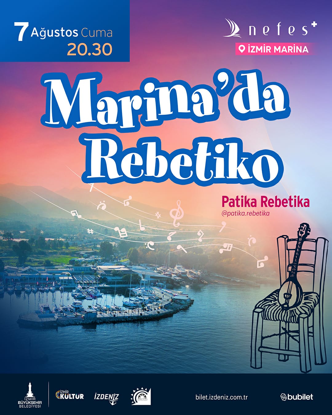 Marina Geceleri’nde bu hafta rebetika rüzgarı esecek