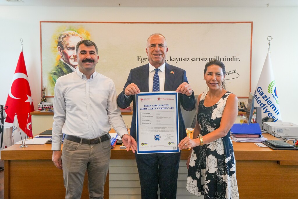 Gaziemir Belediyesi geri dönüşümle örnek oluyor