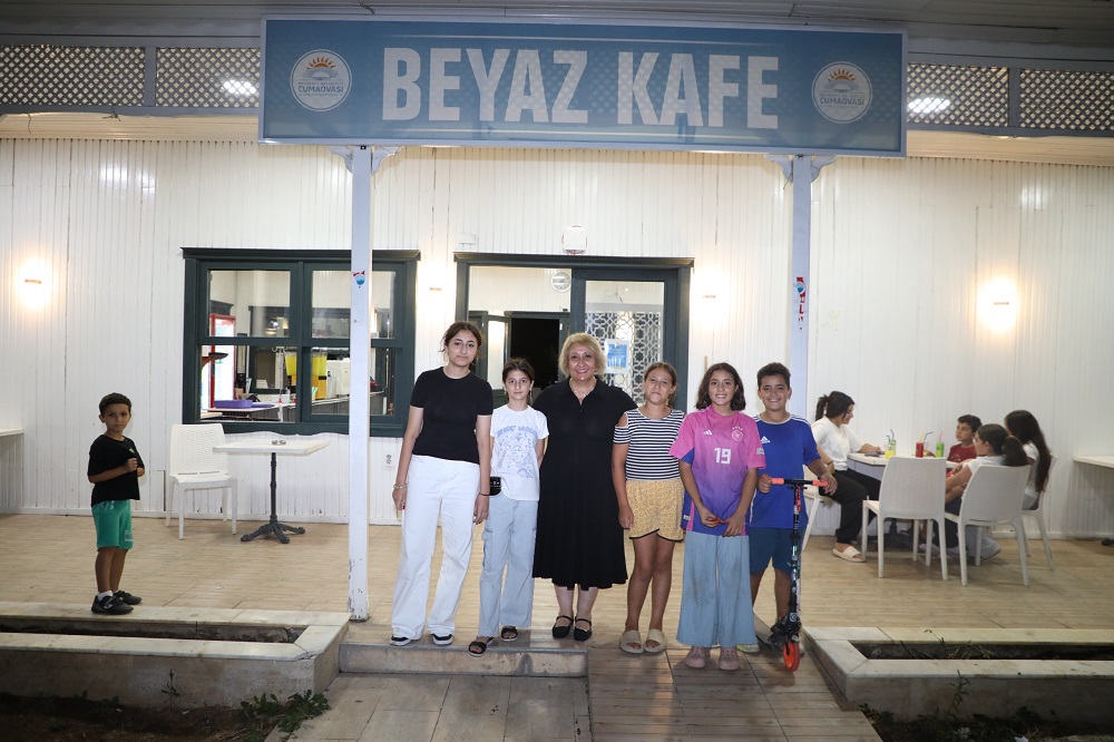 Başkan Şen’den Jet İcraat; Beyaz Kafe yeniden hizmette!