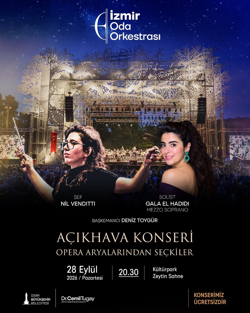 İzmir Oda Orkestrası, sezonu Zeytin Sahne’de açıyor