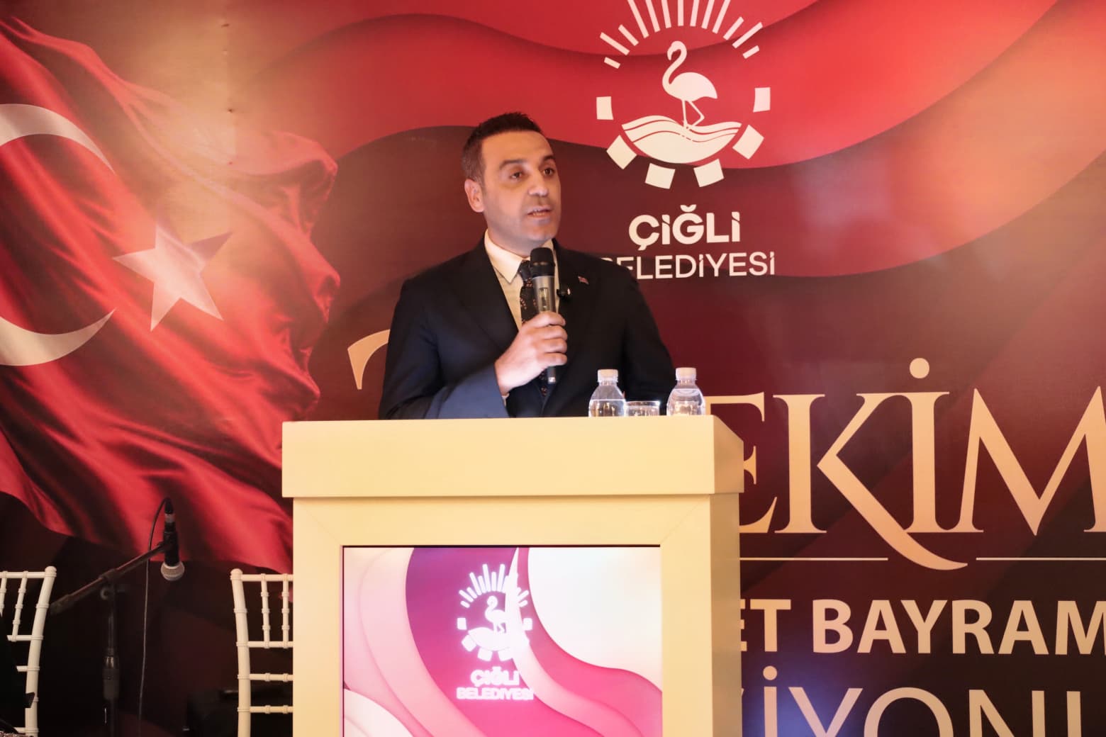 Çiğli Belediye Başkanı Onur Emrah Yıldız'ın Cumhuriyet Resepsiyonu Konuşması